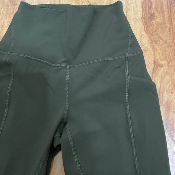 Lululemon Women Align Legging Pants Olive Green Size 2 New Without Tags 25" L - Picture 7 of 8